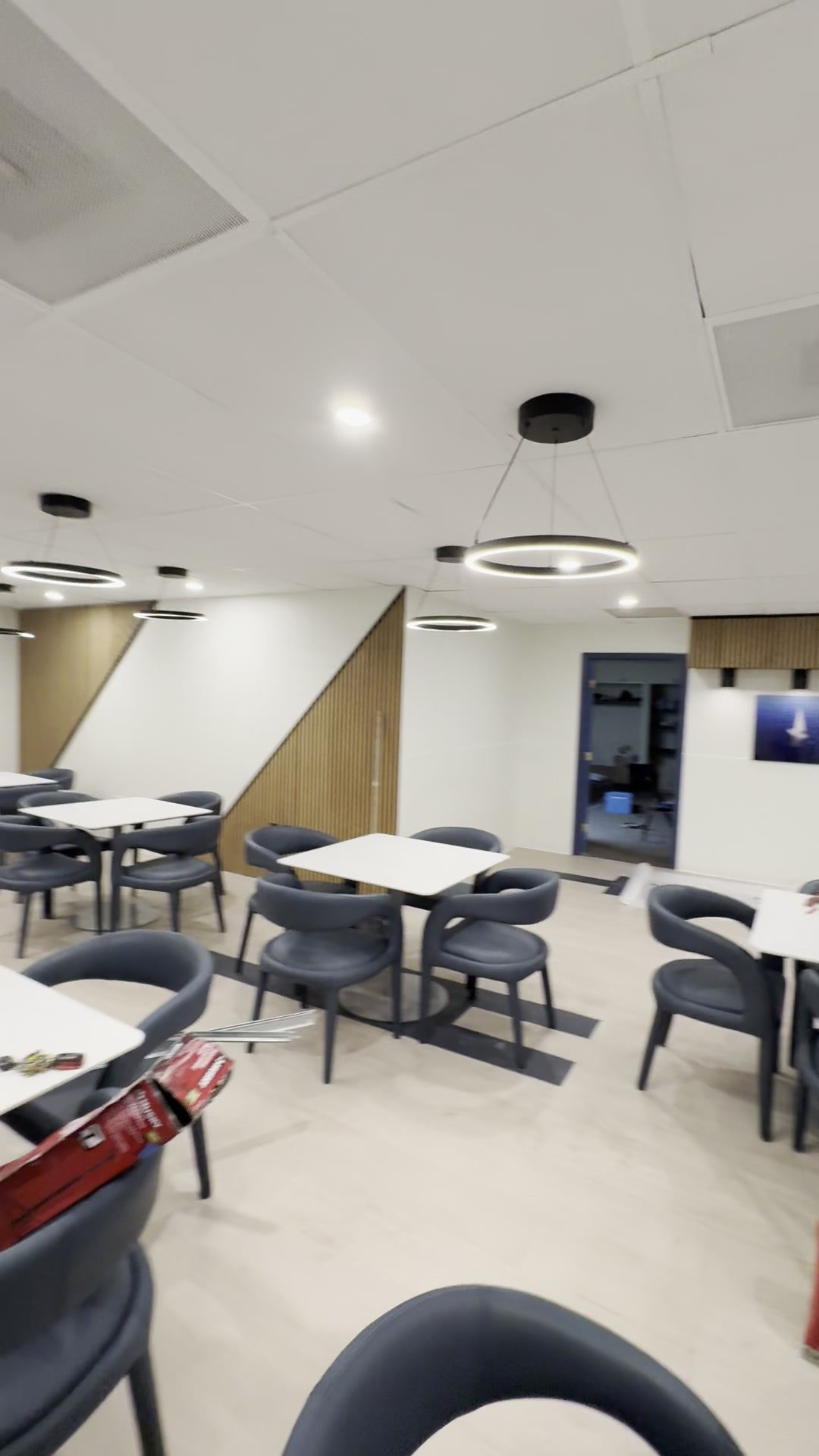 Completed cafeteria handed over to the client