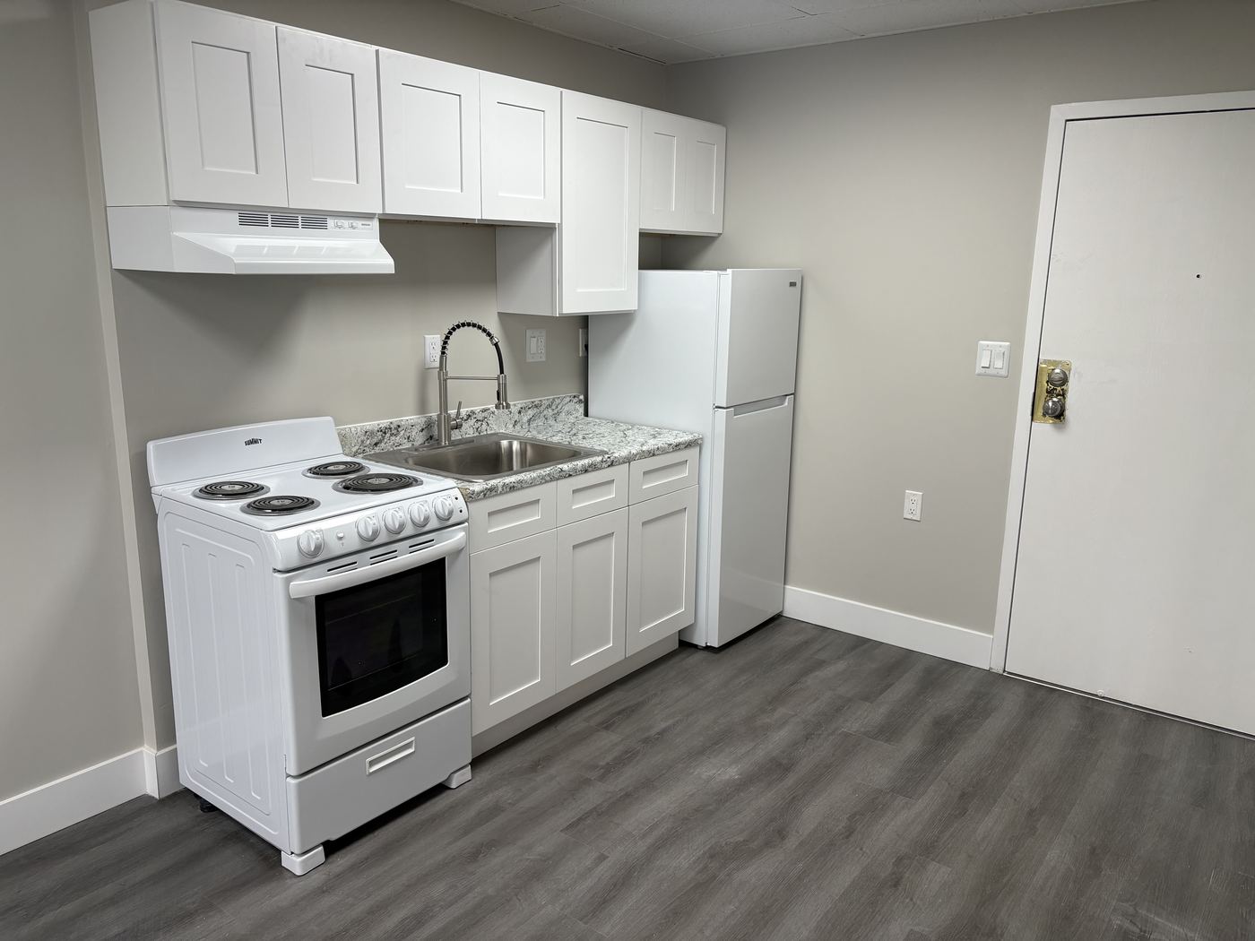 Finished Franklin Park apartment interior